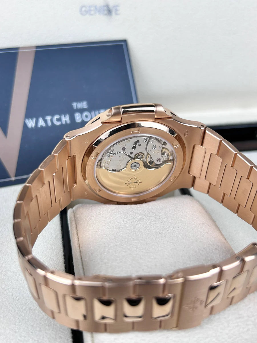 Patek Philippe - Nautilus - Rose Gold - 5711/1R ┃ساعة باتك فيليب أوتوماتيكي + العلبة الأصلية