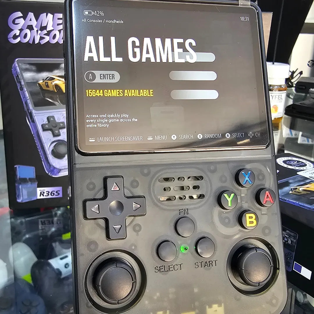 جهاز كونسول R36s المحمول 🎮