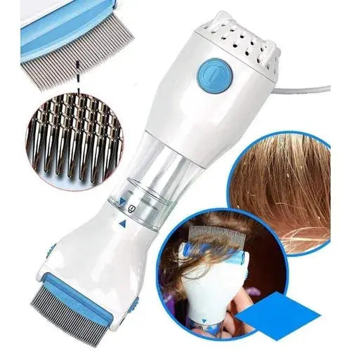 جهاز V-Comb الأصلي للقضاء على القمل و الصيبان 🕷️