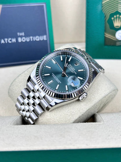 Rolex datejust 41 (أوتوماتيكية) + العلبة الأصلية